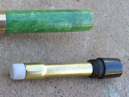 LARGE JADE GREEN WATERMAN'S PENCIL